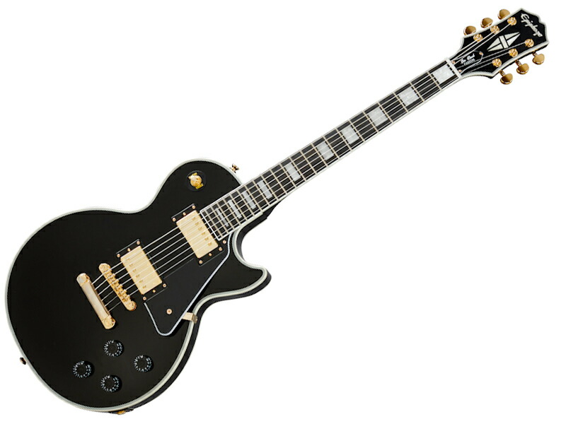 楽天市場 Epiphone エピフォン Les Paul Custom Ebony レスポール カスタム ピックホルダープレゼント P セール特価 ワタナベ楽器 楽天ｓｈｏｐ