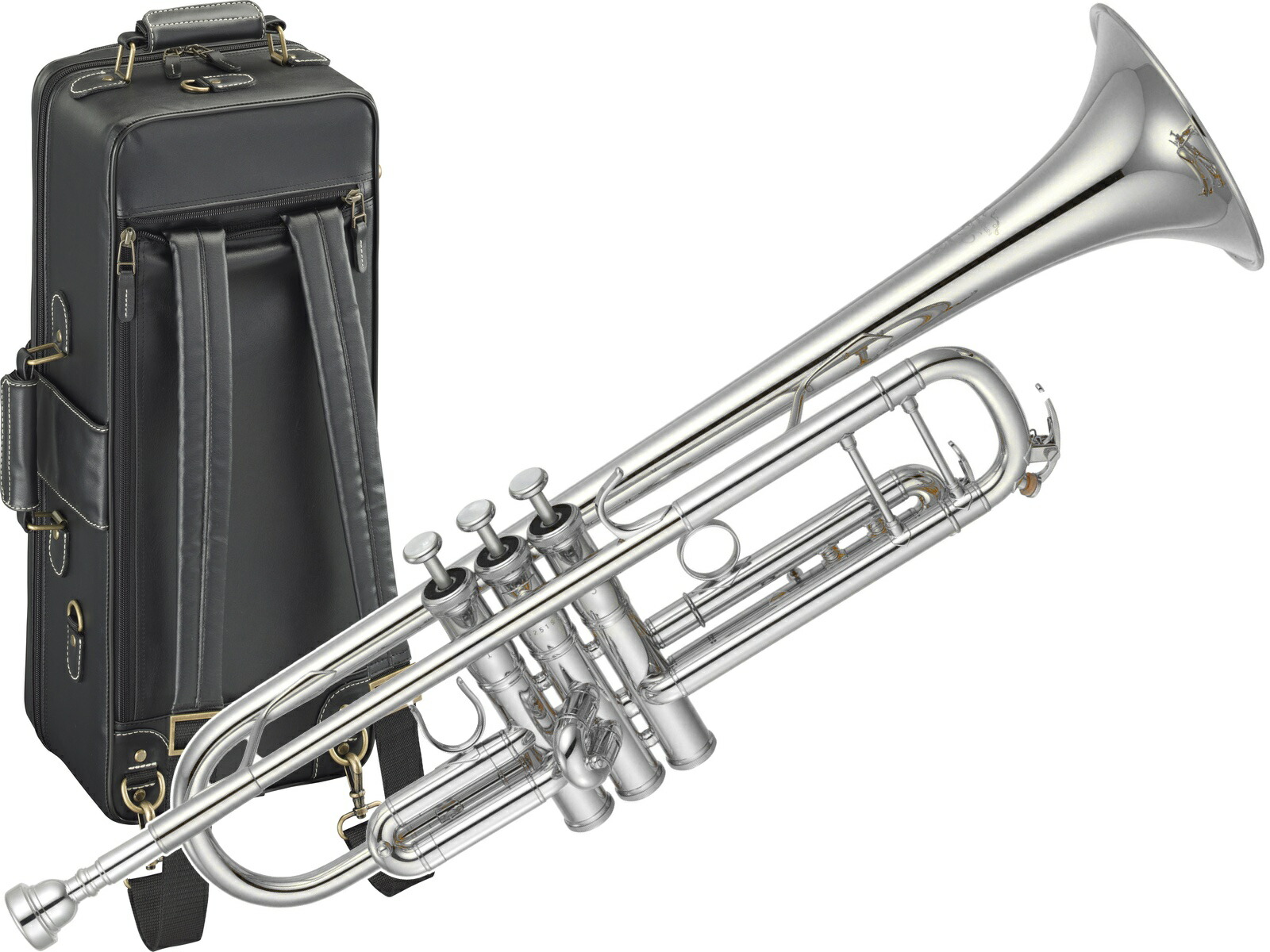 YAMAHA カスタムトランペット YTR-8335S 002842 YAMAHA YTR-8335S(Silver): トランペット｜山野楽器｜管楽器