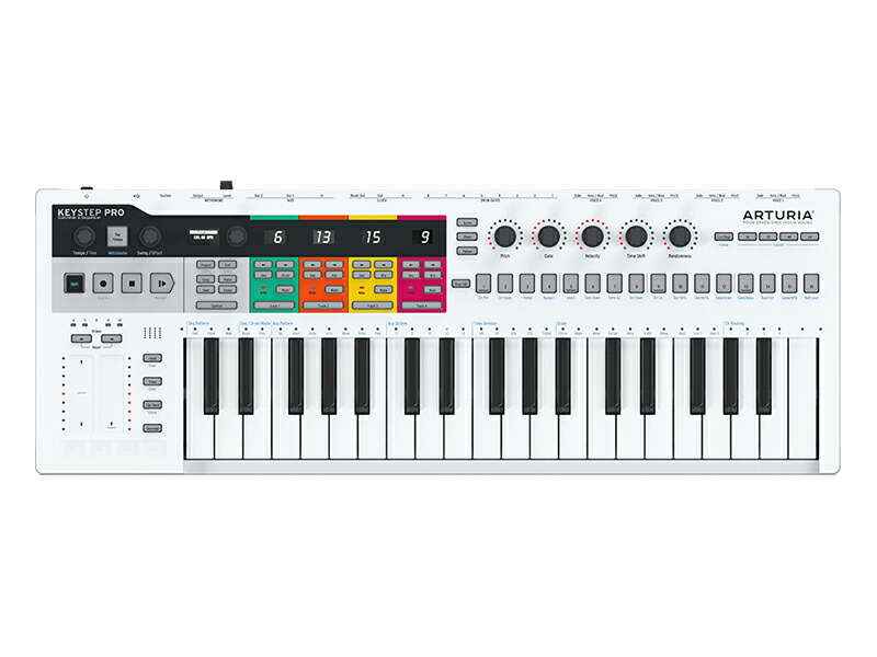 楽天市場】ARTURIA KEYSTEP PRO シーケンサー内蔵 MIDI