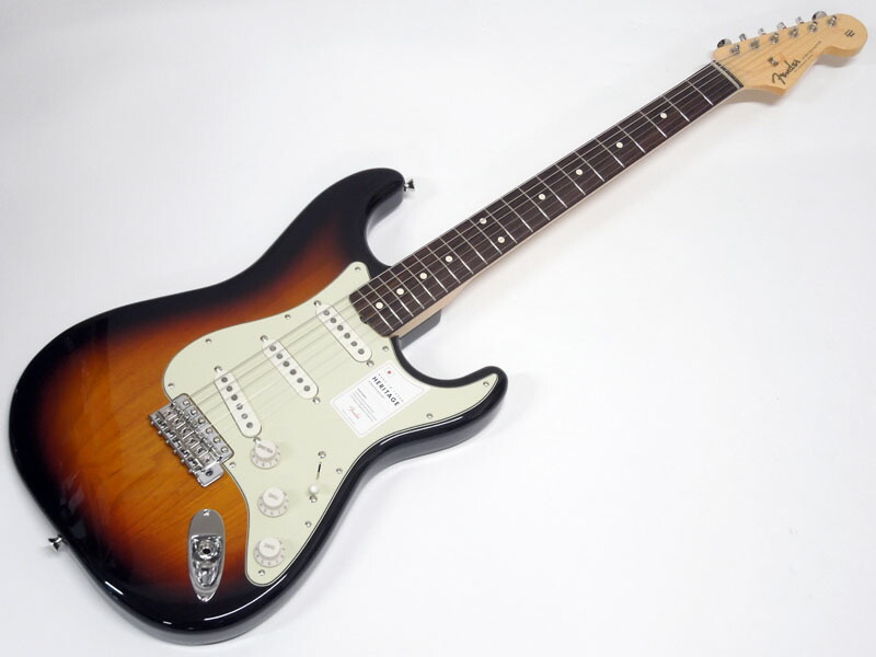 Fender フェンダー Made in Japan Heritage 60s Stratocaster 3-Color Sunburst 国産 ヘリテージ ストラトキャスター エレキギター フェンダー・ジャパン｜ワタナベ楽器　ＳＨＯＰ