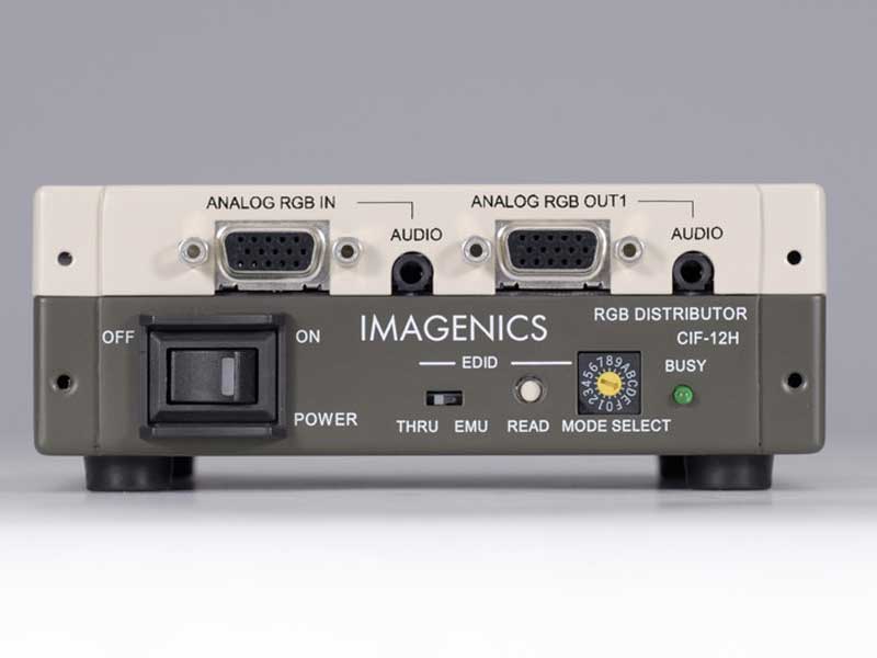 IMAGENICS イメージニクス CIF-12H 音声関連機器 アナログRGB映像音声分配器 1入力