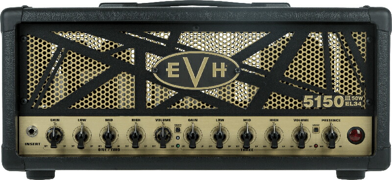 EVH(イーブイエイチ)5150III50WEL34Head【真空管50WギターヘッドWO】