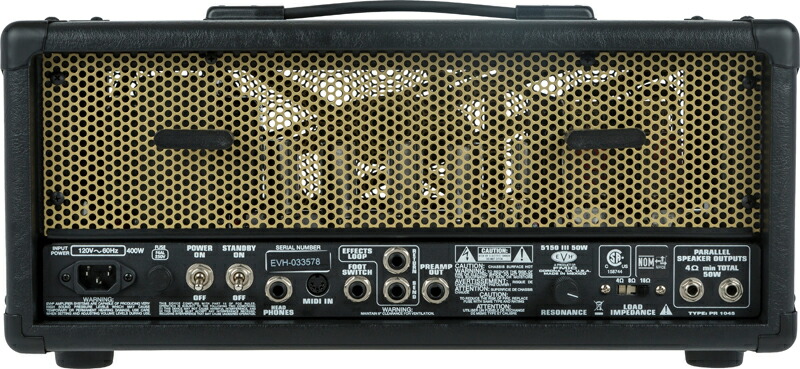 EVH(イーブイエイチ)5150III50WEL34Head【真空管50WギターヘッドWO】