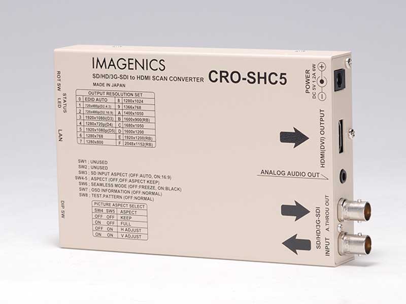 楽天市場】IMAGENICS イメージニクス SHC-D5 ◇ 3G/HD/SD-SDI入力