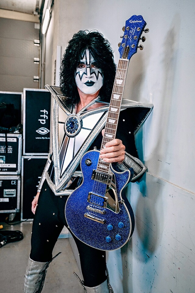 Epiphone エピフォン Tommy Thayer Electric Blue Les Paul トミー セイヤー Kiss レスポール ピック枚セットプレゼント 夏特価 Centralelectricals Com