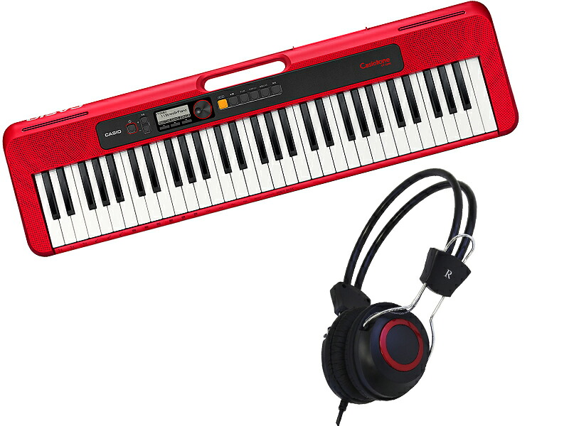 CASIO カシオ CT-S200 RD 練習セット 1｜ワタナベ楽器　ＳＨＯＰ 13,543円