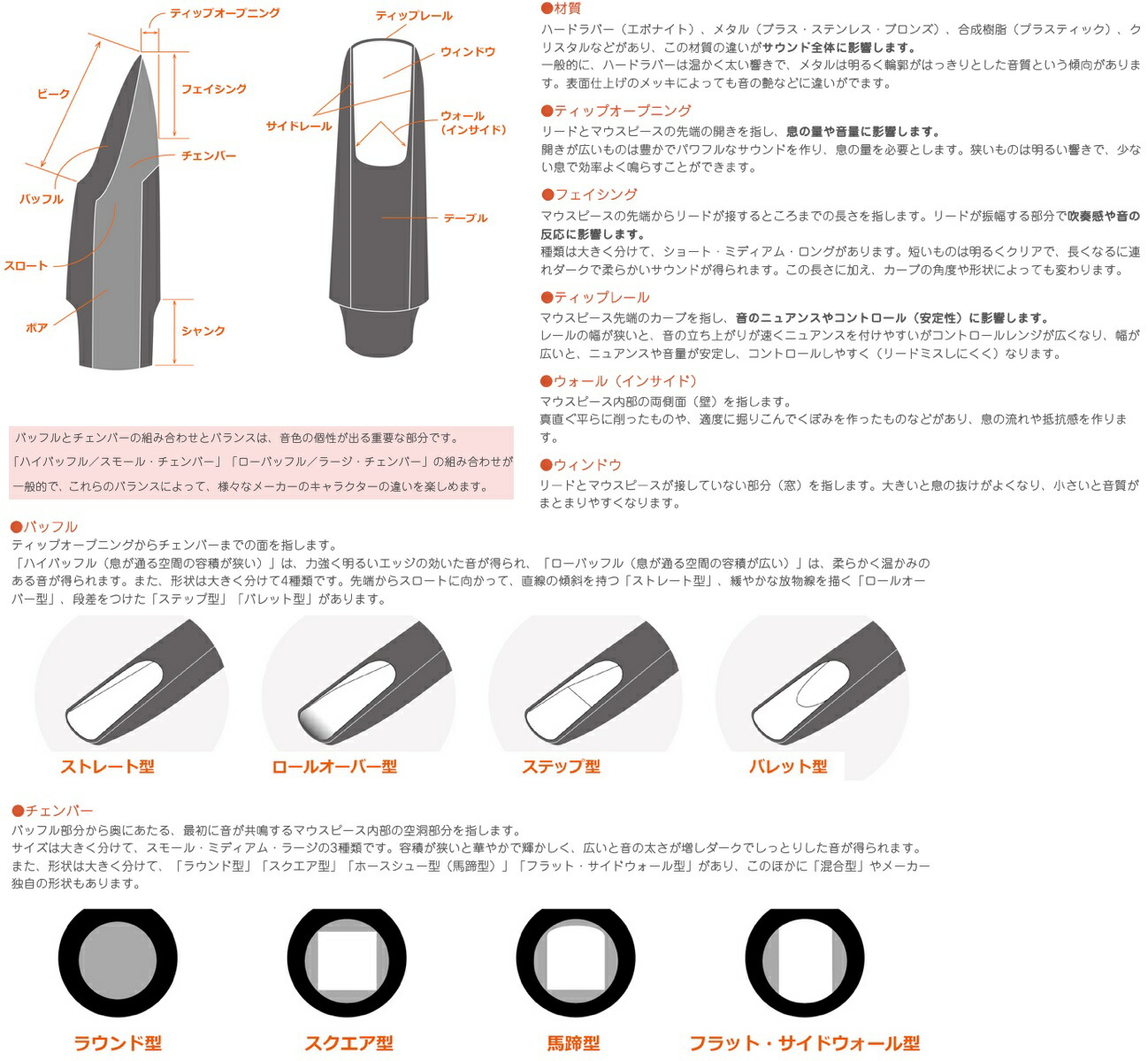 Henri Selmer Paris ( セルマー ) S90 180 ソプラノサックス マウスピース ハードラバー Soprano saxophone mouthpieces hard rubber S-90