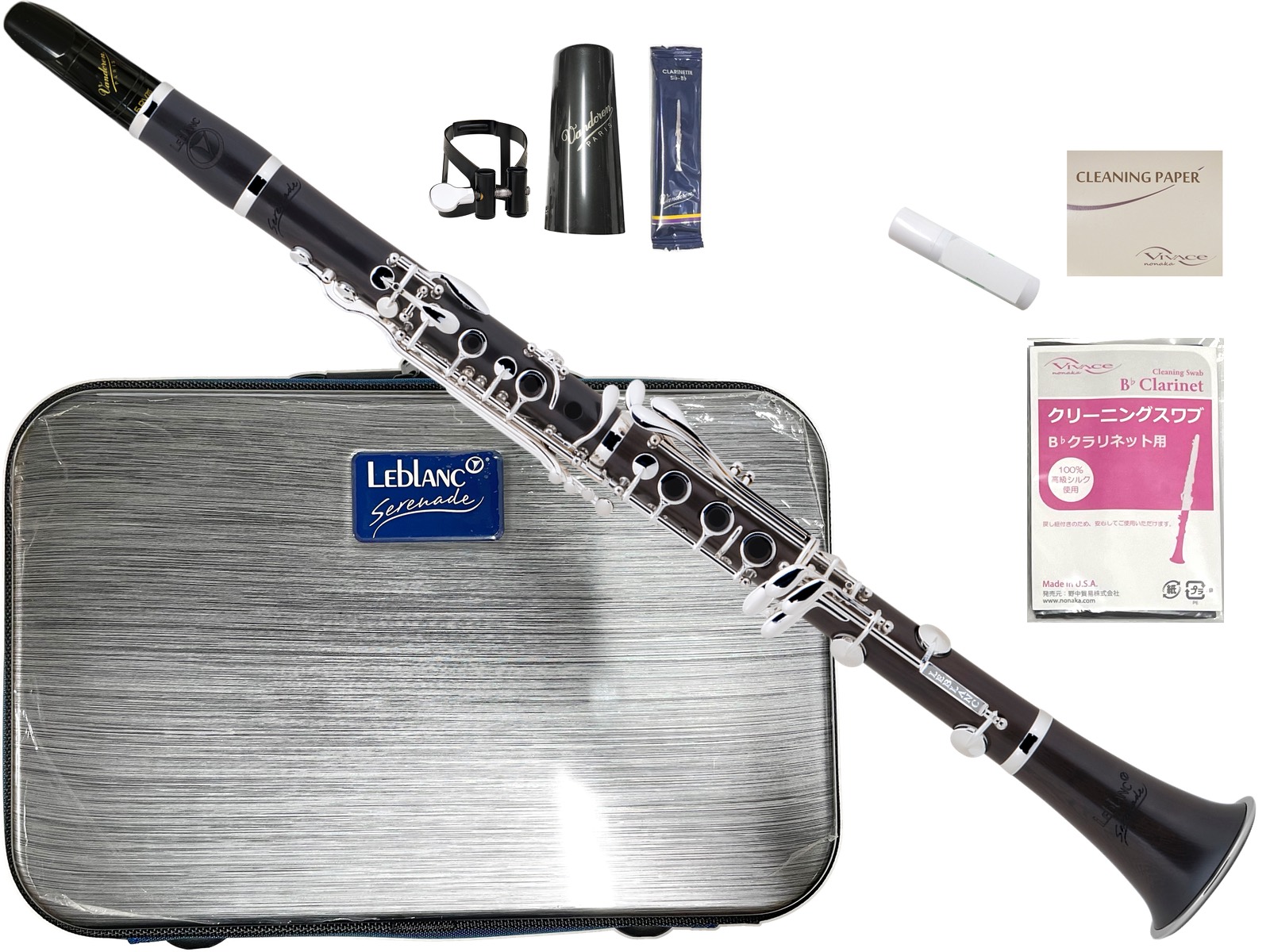 本体 Usa 木製クラリネット Made In ルブラン 楽器 木管楽器 クラリネット 木製 Serenade L225s Leblanc クラリネット 新品 正規品 最高級 グラナディラ B セレナーデ 管楽器 Clarinet 北海道 沖縄 離島不可 ワタナベ楽器 楽天ｓｈｏｐ