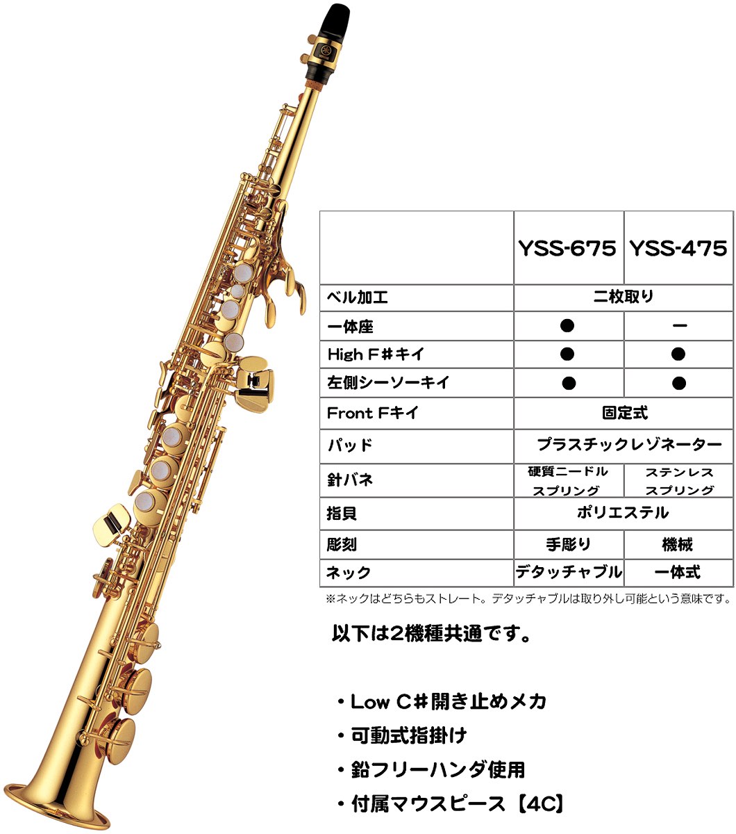 YAMAHA ソプラノサックス-connectedremag.com