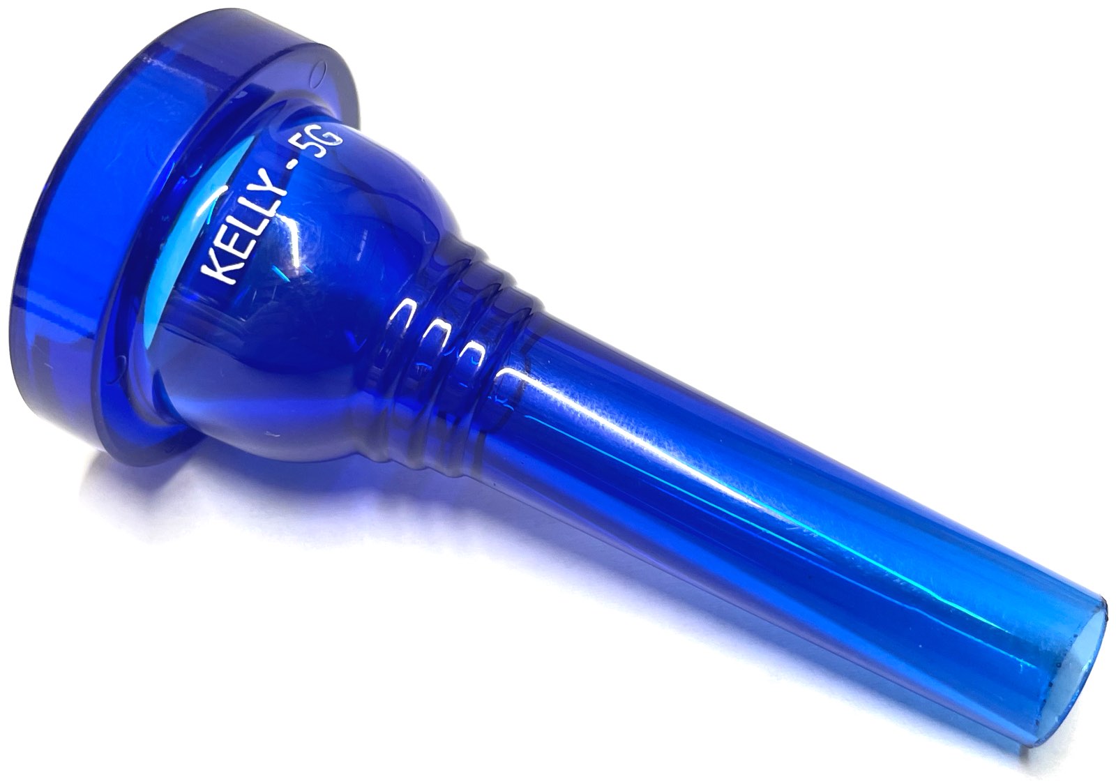 KELLY ケリー 5G 太管 クリスタルブルー トロンボーン ユーフォニアム プラスチック 樹脂製 Large Shank mouthpiece Crystal blue　北海道 沖縄 離島不可