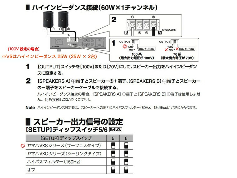 Yamaha ヤマハ Vs6w ホワイト 1ペア 屋内 野外bgmセット Ma30a Vs6wx1ペア Ma30ax1 Vs Series Rvcconst Com