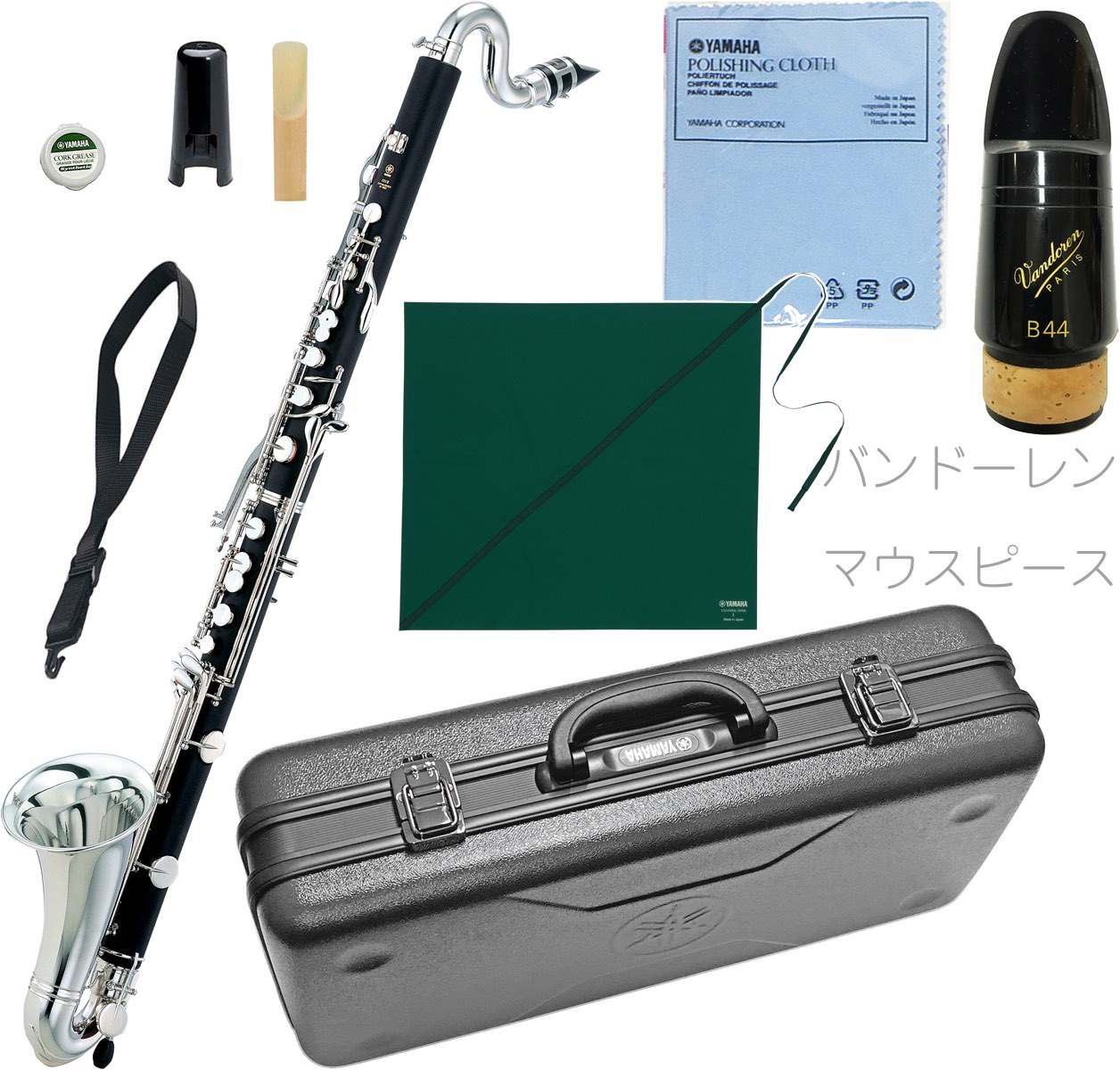 楽天市場 Yamaha ヤマハ Ycl 221ii バスクラリネット Abs樹脂 日本製 管楽器 B Bass Clarinet Ycl 2212 Ycl 221 2 Vandoren セット B 北海道 沖縄 離島不可 ワタナベ楽器 楽天ｓｈｏｐ