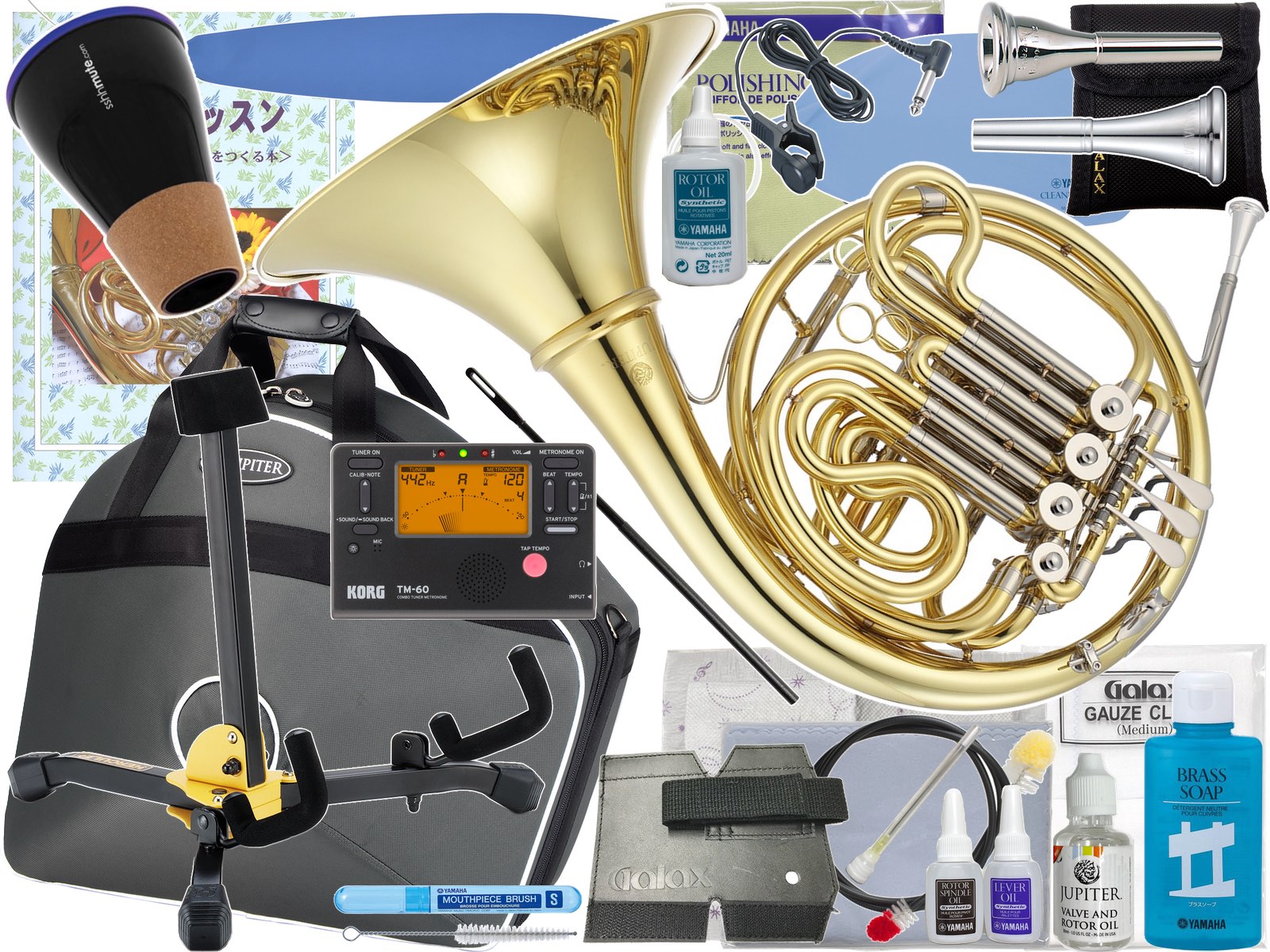 4ロータリーバルブ ホルン F Bフラット 沖縄 Jupiter ダブルホルン Detachable 管楽器 デタッチャブル 金管楽器 Jhr1100dq フルダブル ジュピター フレンチホルン F B ホルン Full Double French Horn Jhr 1100dq セット A 北海道 沖縄 離島不可 ワタナベ楽器 楽天
