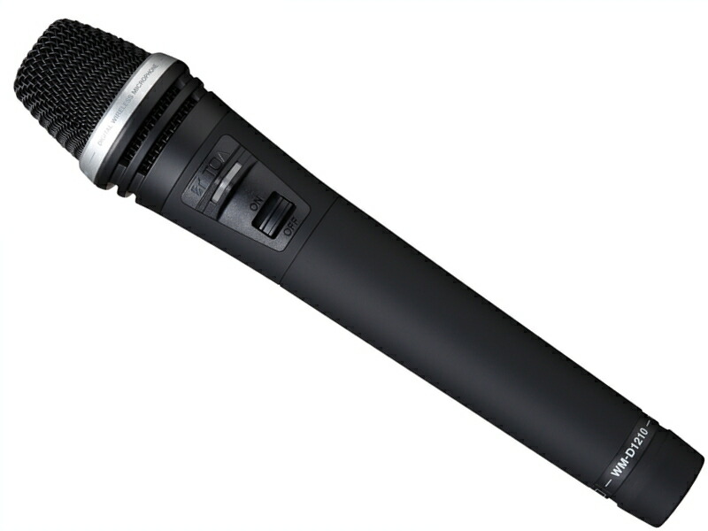 TOAデジタルワイヤレス(ダイナミック)マイク　ハンド型　WM-D1260 Amazon | TOA ワイヤレスマイク ハンド型 800MHz ダークグレー色