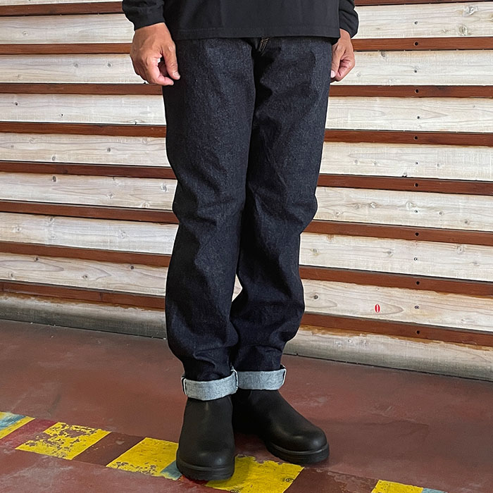 FOB FACTORY エフオービーファクトリー【SALE】 F153 SELVEDGE DENIM TAPERED 5P セルヴィッチデニムテーパード OneWash｜ｇａｋｕオンラインショップ 16,245円