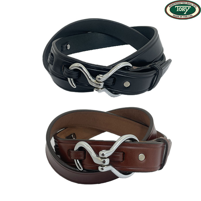 トリーレザー/2280/ブラック/ブライドルレザー Hoof Pick Belt TORY LEATHER 【 トリーレザー 】 Hoof Pick Belt Black - UNCLE