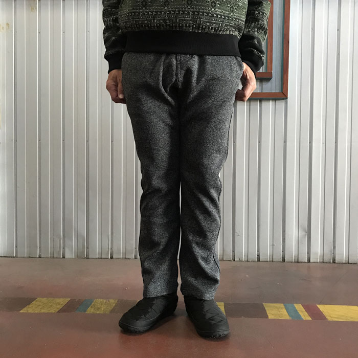 グラミチ メンズ ボンディング ニット フリース NNパンツ ジャスト 