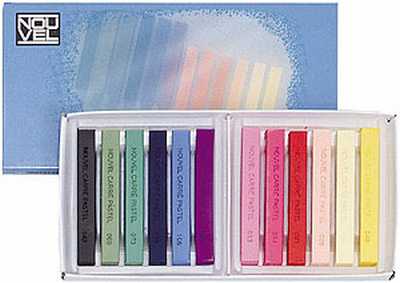 楽天市場】ヌーベルカレーパステル 24色Aセット NCT-24A コンテ 画材