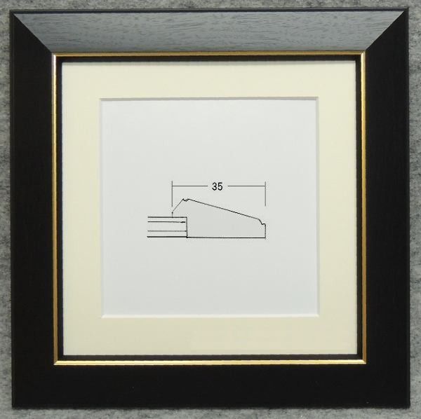 楽天市場】難有 108 ホワイト 15角デッサン額縁 正方形額 アウトレット