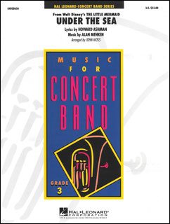 売れ筋 楽譜 アンダー ザ シー ディズニー リトル マーメイド より 輸入吹奏楽譜 T Young Concert Band G3 初回限定 Www Estelarcr Com