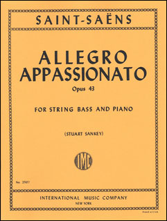 楽天市場 楽譜 サン サーンス アレグロ アパッショナート 作品43 Contrabass版 7344 2507 コントラバスとピアノ 輸入楽譜 T 楽譜ネッツ