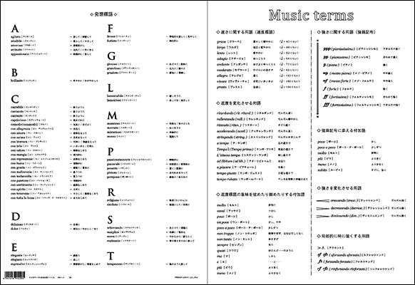 楽天市場 大きなサイズの音楽用語ファイル Prsp 21 サイズ 322mm 235mm 菊倍サイズ収納可 楽譜ネッツ