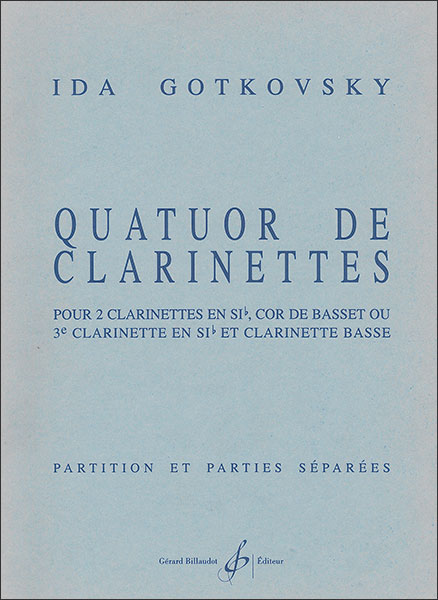 日本製 楽譜 楽譜 ゴトコフスキー クラリネット四重奏曲 Gb6726 クラリネット4重奏 輸入楽譜 T Jv Technoton Com