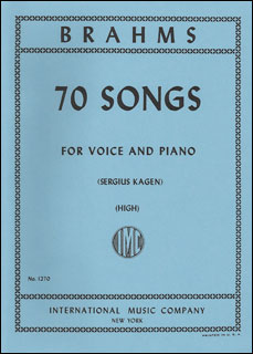 ブラームス 70の歌曲集（低声用）声楽・歌曲用輸入楽譜 ブラームス 70の歌曲集（低声用）声楽・歌曲用輸入楽譜 楽天市場