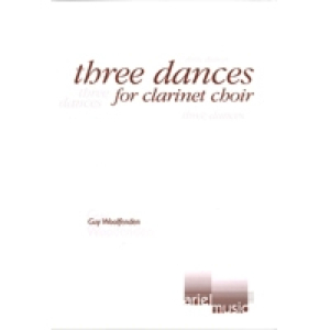 全国宅配無料 楽譜 3つの舞曲 クラリネット八重奏 送料無料 Three Cla 輸入楽譜 8 Dances 楽譜
