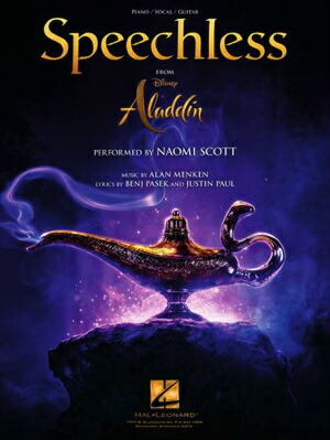 楽天市場 楽譜 スピーチレス 心の声 映画 アラジン 実写版 より 10 000円以上送料無料 Speechless From Aladdin 輸入楽譜 ロケットミュージック 楽譜express