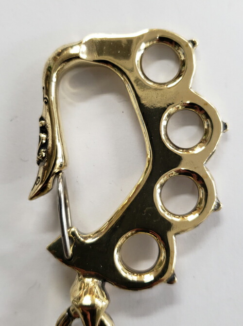 楽天市場 Galcia ガルシア Keyholder Brass Knuckle Type Brass ブラス ナックル メリケンサック キーホルダー ポリッシュ Kblc 003np Galcia 楽天市場店