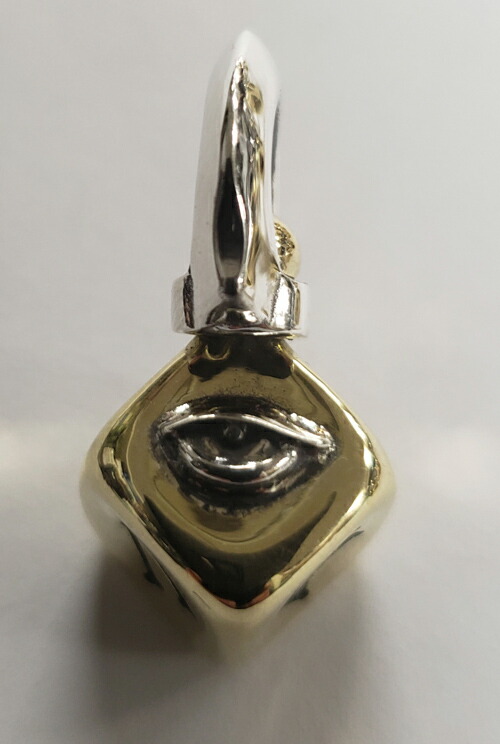 在庫有 Galcia ガルシア Pendant Dice Eye Of Providence Silver925 Brass シルバー925 真鍮 ブラス ダイス サイコロ プロビデンスの目 ペンダント nt Dc001nsb Eo 送料無料 Zlsb Zls Go Tz