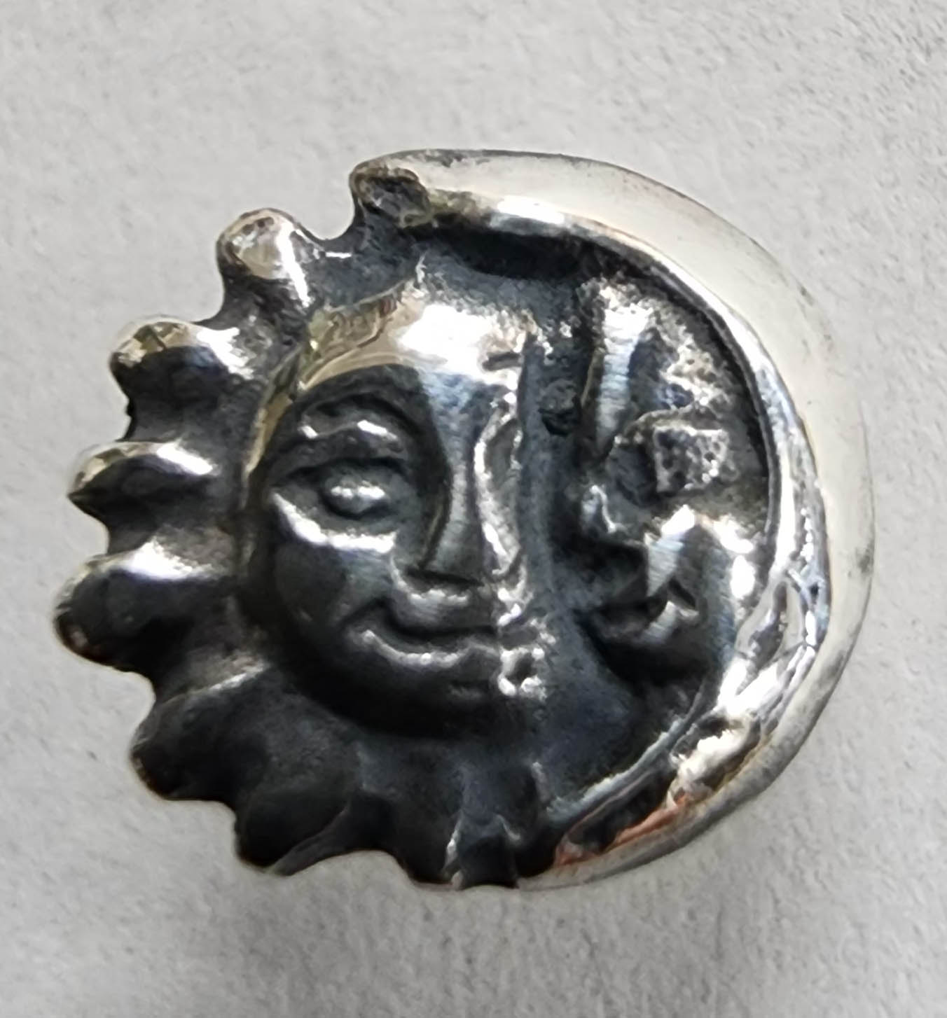 galcia 「EL SOL Y LA LUNA / 太陽と月」EARRING PIERCE SIULVER MEXICO ガルシア　シルバー　ピアス　メキシコ SUN & MOON