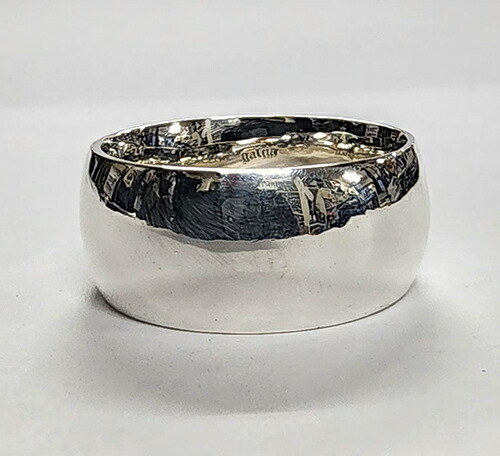 galcia 甲丸 10mm幅 RING SILVER925 ガルシア　シルバーリング　(18GR-02S) ※こちらの商品は、受注製作品の為、3～4週間前後で発送になります。｜galcia 店