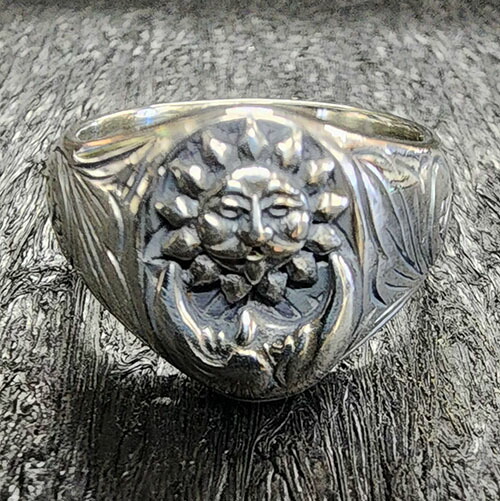 galcia RING OVAL ENGRAVING \