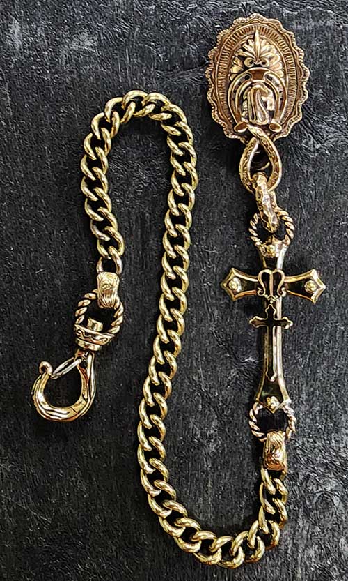 楽天市場】galcia / ガルシア BRASS WALLET CHAIN 