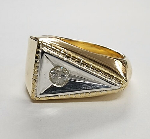 HΦS K18YG & SILVER925 DIAMOND 3mm \