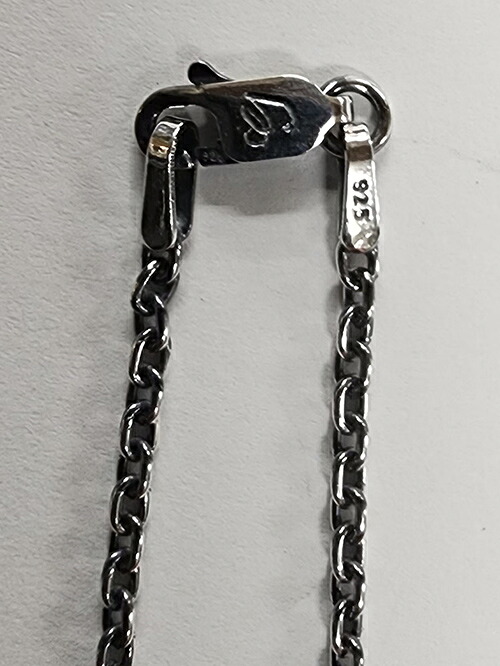 galcia NECKLACE CHAIN ガルシア ネックレス チェーン 小豆 (NC-A06)|galcia 店