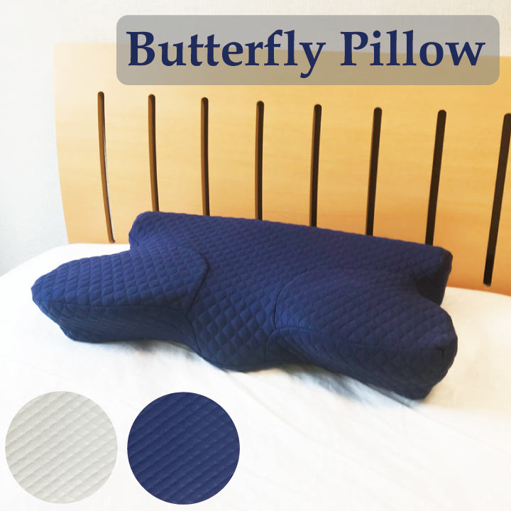 楽天市場】バタフライ低反発ピロー Betterfly Pillow 低反発枕 M