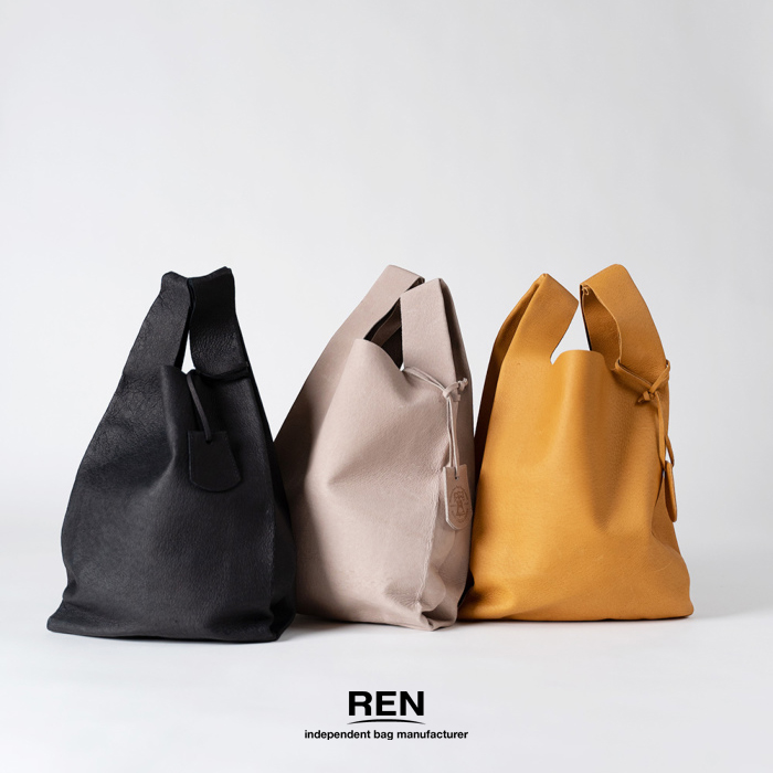 楽天市場】REN レン ピッグレザー トワル スクエアダッフルXS 1-35 