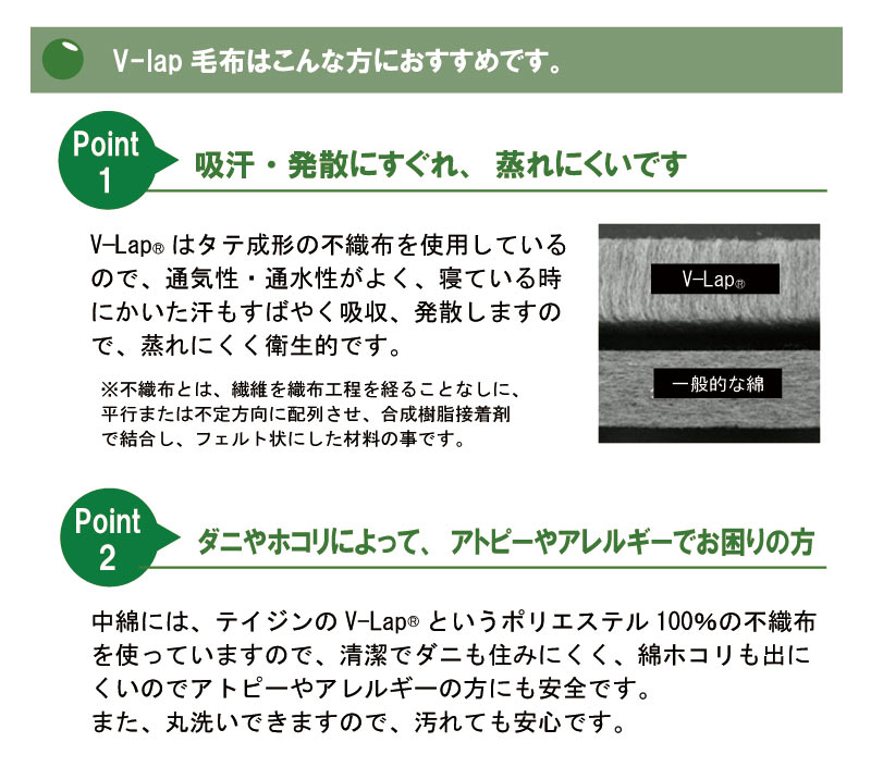 楽天市場 Teijin テイジン V Lap綿入りケット わた入り シングル 150 210cm あったか マイクロファイバー プレミアムマティーク あたたかい 洗濯可能 秋用 冬用 寝具 蓄熱 ガレットデロワ リビング館