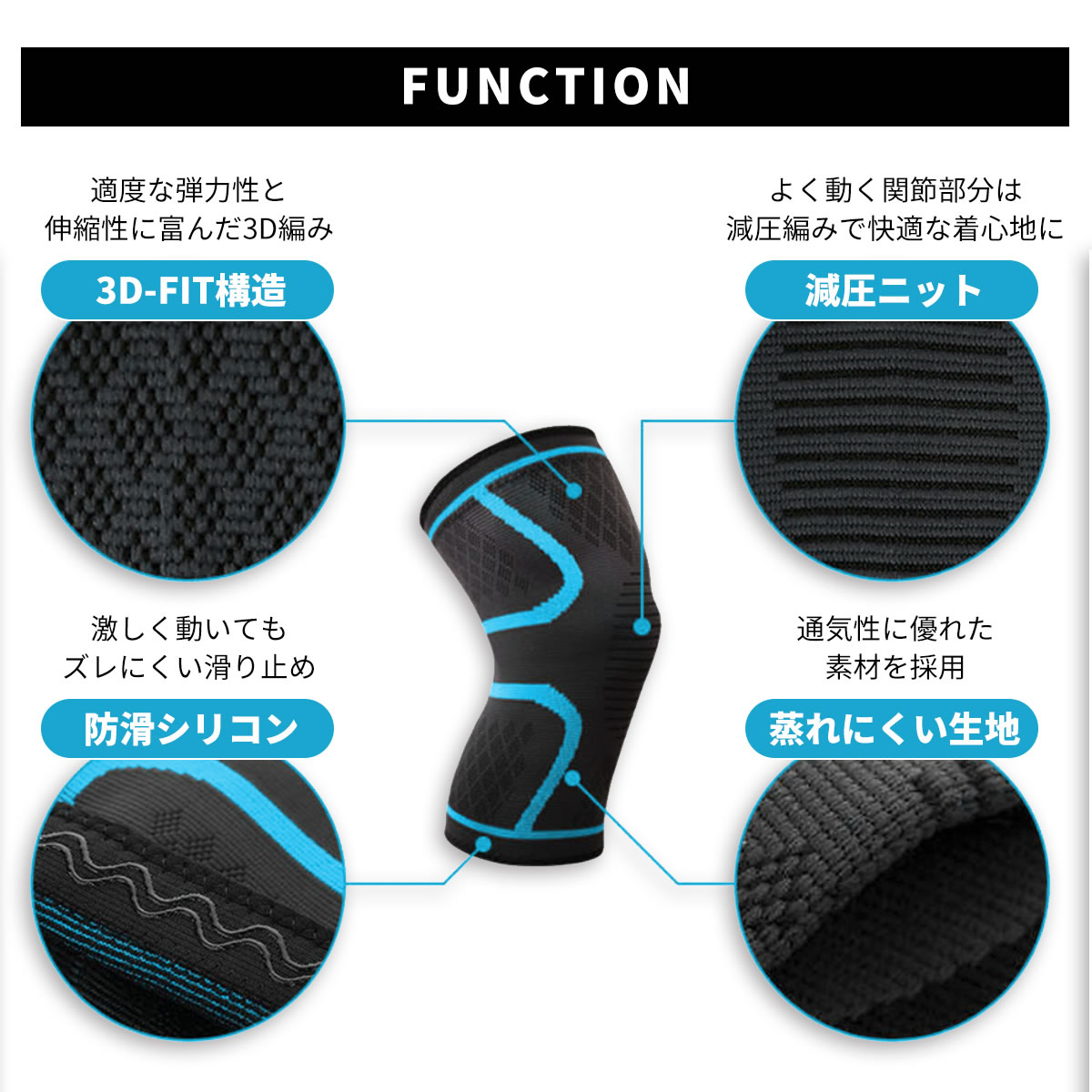 最大67％オフ！ 膝サポーター スポーツ用 医療用 高齢者 膝痛 サポーター 膝当て バレーボール 野球 サッカー 