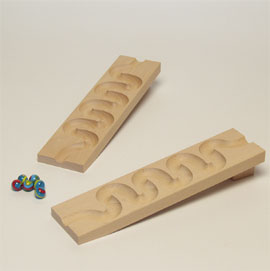 楽天市場 Haba ハバ社 組立てクーゲルバーン部品 ウェーブスロープセット 木のおもちゃがりとん