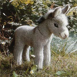 楽天市場】【ケーセン社：KOESEN：ミニセレクト】ロバの仔・ぬいぐるみ