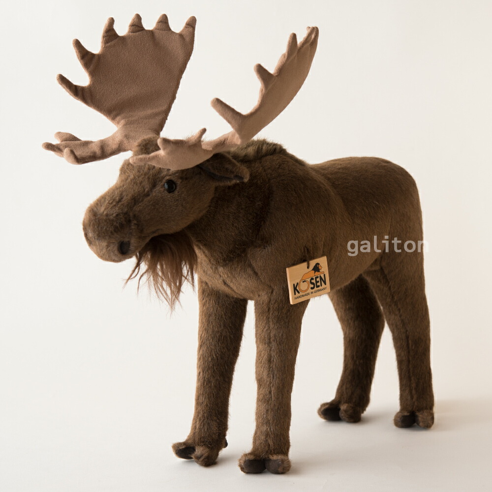 楽天市場】ケーセン Koesen ぬいぐるみ 子ジカ 座り FAWN, LYING : 木