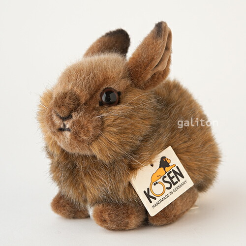 楽天市場】ぬいぐるみ・うさぎ（茶） SENGER社 : おもちゃの国 オズ