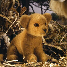 出産祝い ぬいぐるみ 子ライオン 座り Lion Cub Sitting Trancosopedra Pt