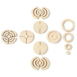 楽天市場】童具館 ケルンモザイク45六角mixセット : 木のおもちゃがりとん