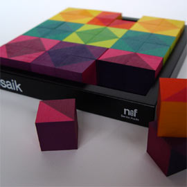 NAEF ネフ社　mosaikモザイク　スイス　木製　知育玩具 ネフ社 スイス製 キーナーモザイク（小）naef Mosaik