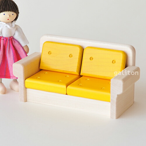 楽天市場】リュルケ Ruelke 木製ドールハウス バルコニー付きの